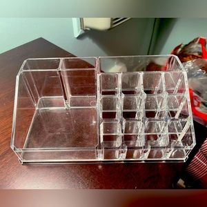 Lipstick and makeup organizer